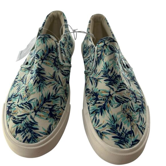 NEW Nautica SLIP ON Loafers Shoes Sneakers CANDLER Navy Palm - Men's Size 10.5 - Picture 2 of 9